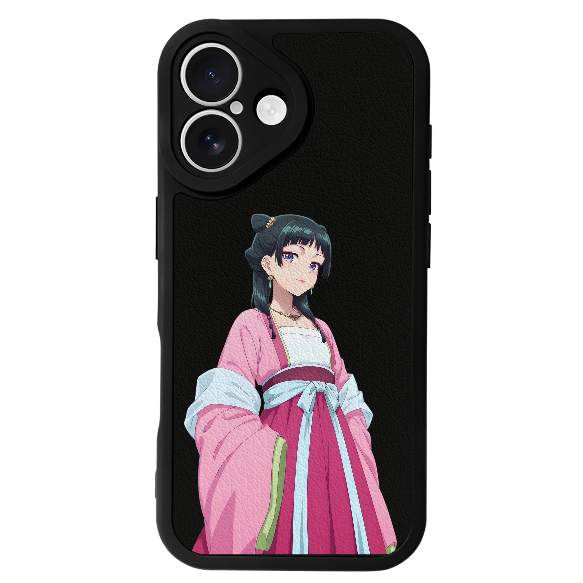 薬屋のひとりごと The Apothecary Diaries 【iPhone 16シリーズ対応】シリコンスマホケース（レザー調） 材質：シリコン